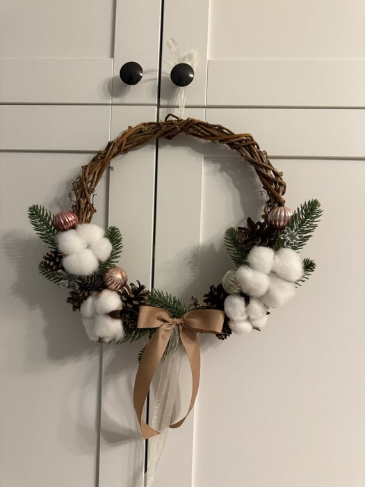 Фотография покупателя товара Ветка декоративная новогодняя, набор 10 шт., 13 см - Фото 7