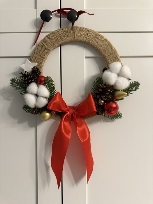 Фотография покупателя товара Ветка декоративная новогодняя, набор 10 шт., 13 см - Фото 8