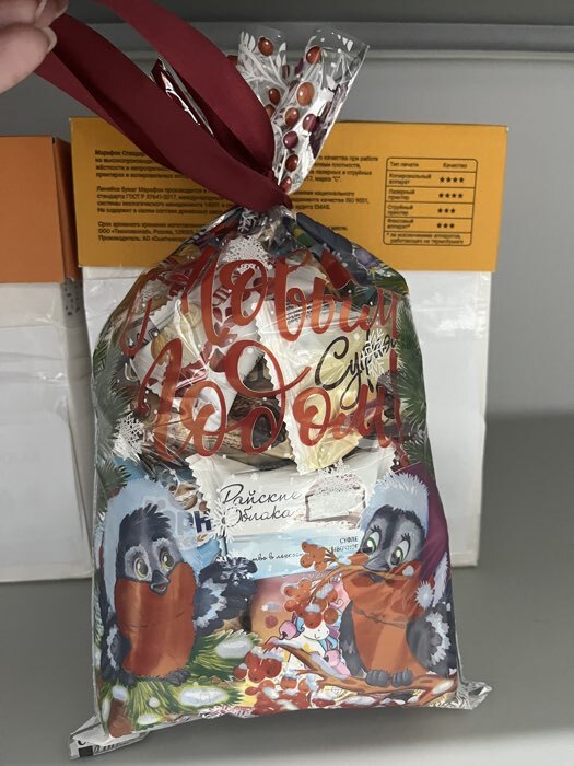 Фотография покупателя товара Пакет подарочный «Сказочный» 20×35 см - Фото 4