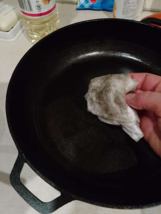 Фотография покупателя товара Жаровня Wild Kitchen, 4 л, d=28 см, лопатка и губка в комплекте, чугун - Фото 2