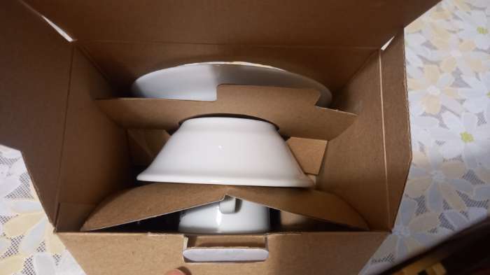 Фотография покупателя товара Набор посуды «Идиллия. Далматинцы», 3 предмета: кружка 200 мл, салатник 360 мл, тарелка мелкая d=17 см, цвет МИКС