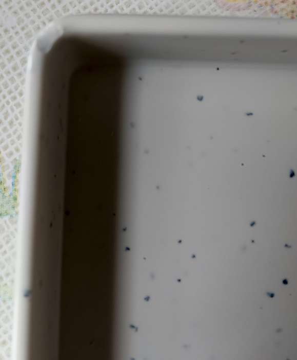 Фотография покупателя товара Блюдо сервировочное «Мрамор», 24.5×2.5 см, серое - Фото 3