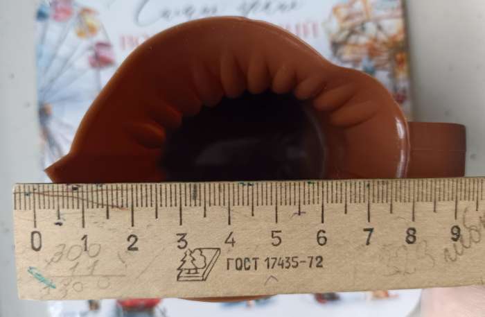 Фотография покупателя товара Кувшин для плавления и заливки шоколада Доляна «Зефира», 170 мл, 10×7 см, d=6 см, коричневый - Фото 4