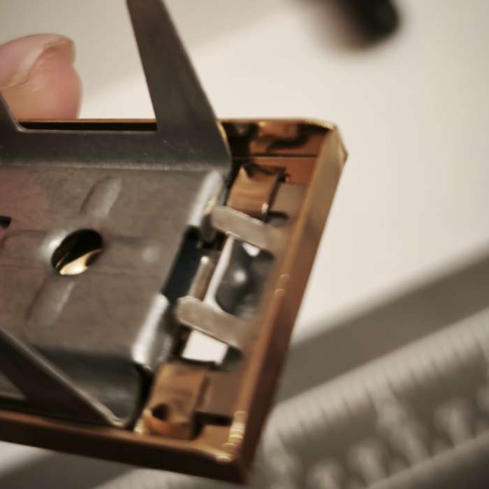 Фотография покупателя товара Застёжка для сумки, 3.5×2.6 см, цвет серебряный - Фото 1