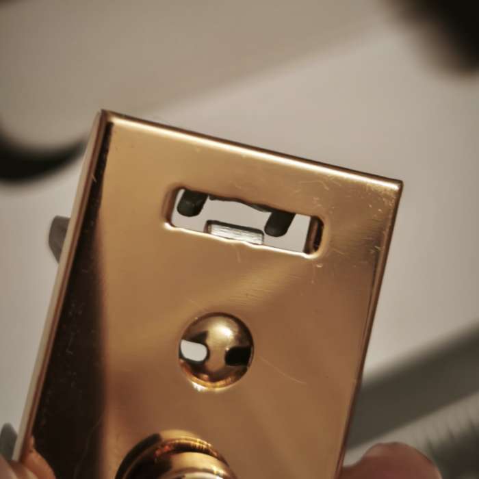 Фотография покупателя товара Застёжка для сумки, 3.5×2.6 см, цвет серебряный - Фото 2