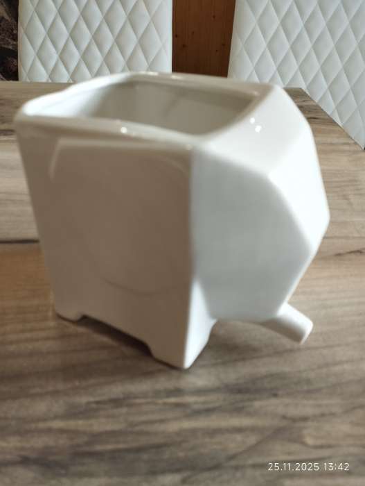 Фотография покупателя товара Кухонные принадлежности BellaTenero «Слонёнок», 5 предметов, на подставке, фарфор, белые - Фото 1