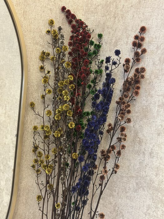 Фотография покупателя товара Сухие цветы «Молочай Миля», 25 г, длина — 70 см, цвет фиолетовый - Фото 4