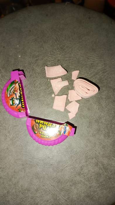 Фотография покупателя товара Жевательная резинка «Ниндзя ролл» ассорти, микс, 12 г - Фото 12