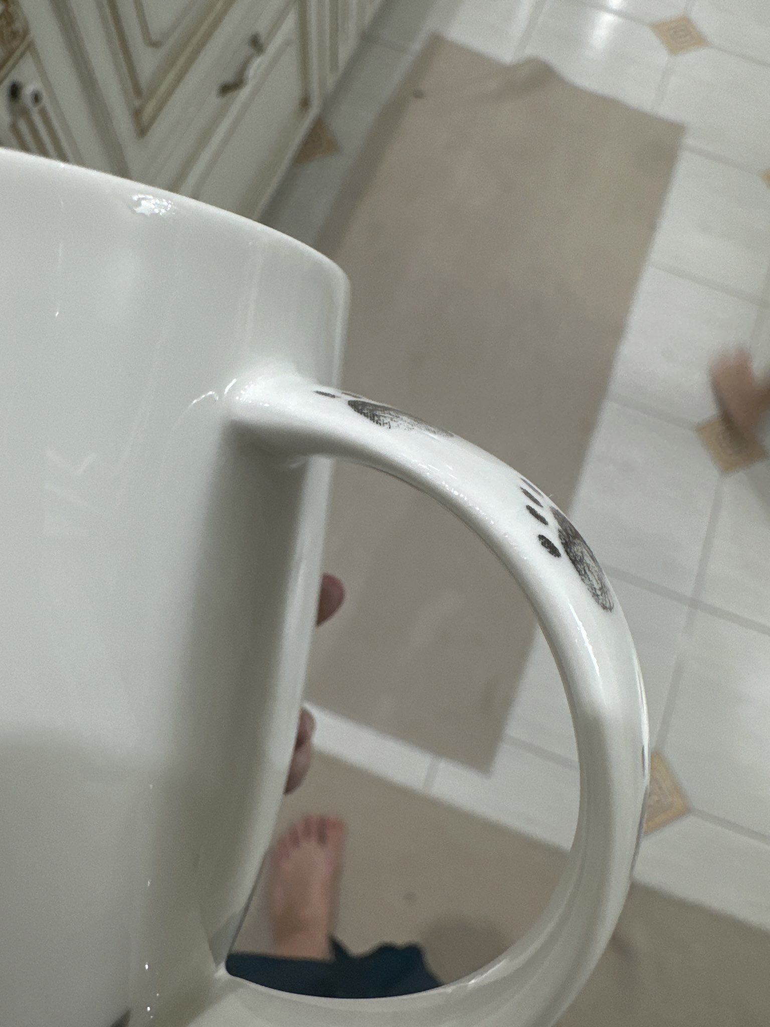 Фотография покупателя товара Кружка Quinsberry «Винни Пух №3», 420 мл, фарфор, белая - Фото 1