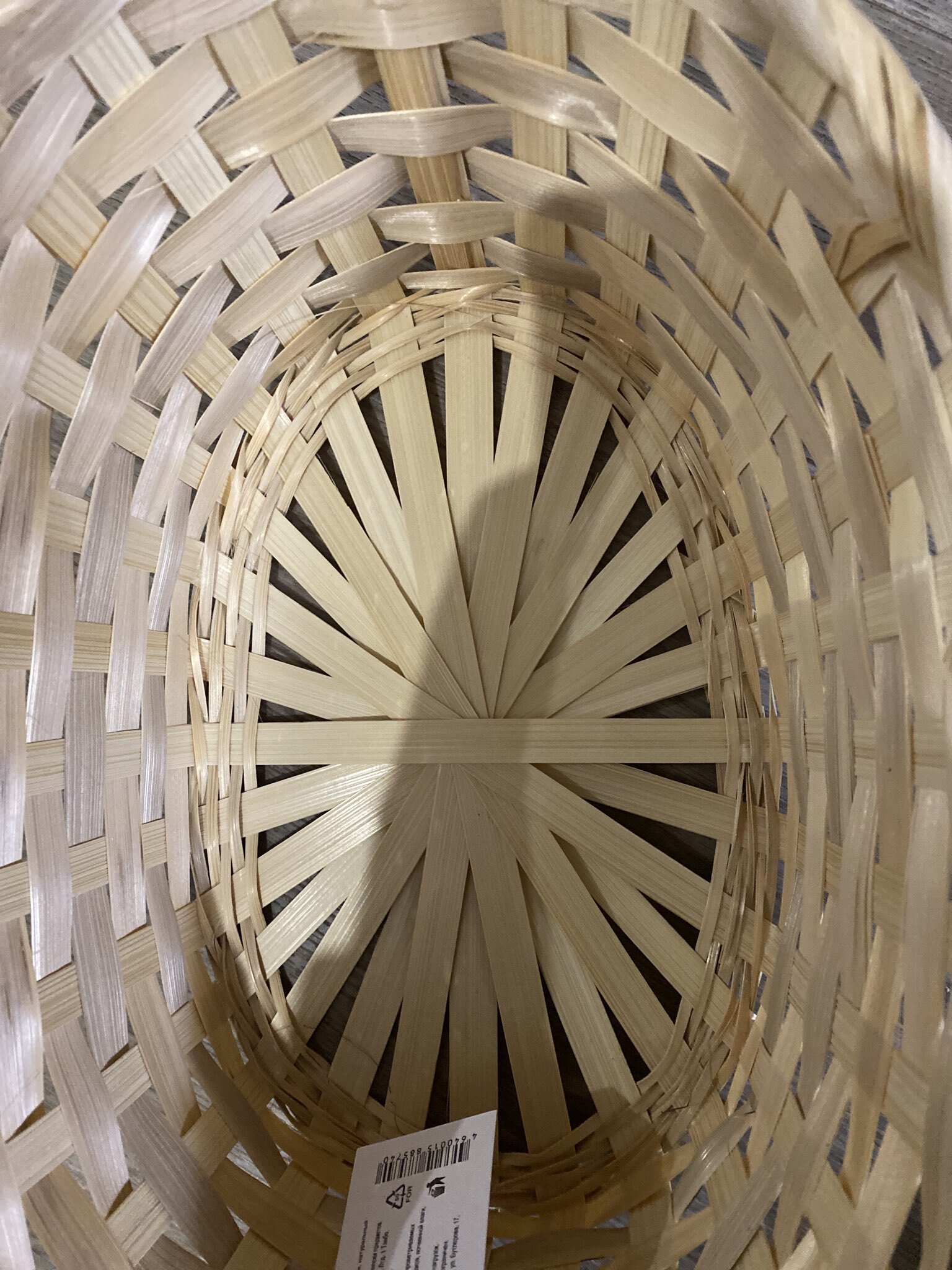 Фотография покупателя товара Корзина плетёная, бамбук, натуральный Bali - Фото 45