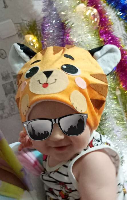 Фотография покупателя товара Карнавальная шапочка детская «Тигрёнок»