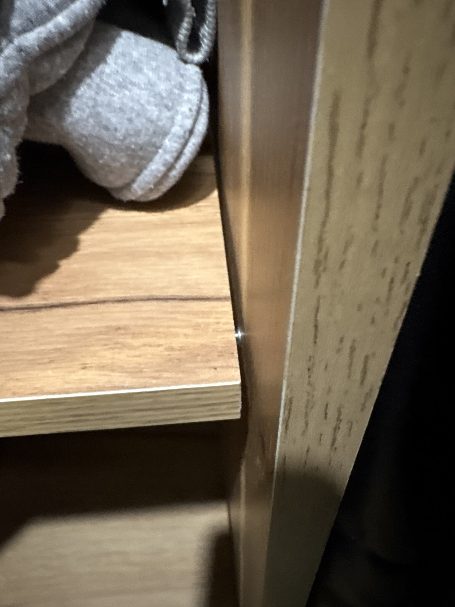 Фотография покупателя товара Шкаф угловой «Мартина», 800×800×2200 мм, цвет графит/дуб крафт - Фото 5