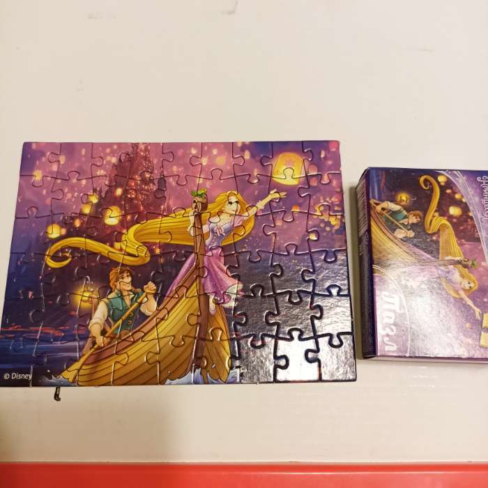 Фотография покупателя товара Пазлы детские для девочек «Принцессы», набор 10в1, 54 детали в каждом - Фото 3