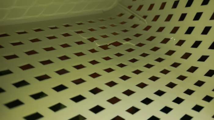 Фотография покупателя товара Корзина для хранения «Ротанг», 23 л, 45×30×26.5 см, с крышкой, белая - Фото 5