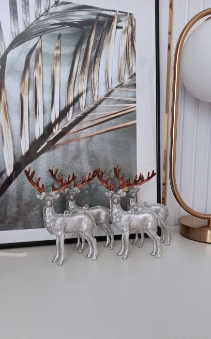 Фотография покупателя товара Ёлочные игрушки 2 шт. «Зимнее волшебство. Благородный олень» пластик, 8×15 см, золото - Фото 88