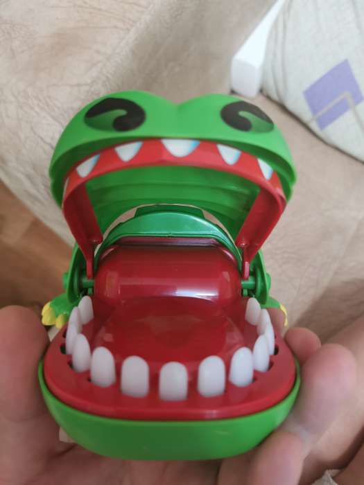 Фотография покупателя товара Настольная игра на реакцию «Безумный крокодил», от 1 игрока, 3+ - Фото 20