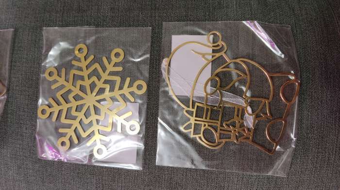 Фотография покупателя товара Ёлочная игрушка новогодняя «Время волшебства», 9.8×4.7 см - Фото 1