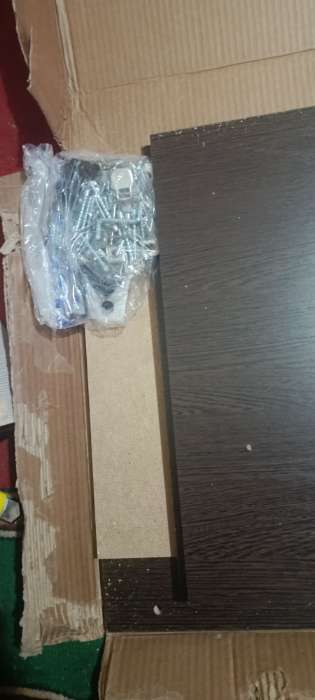 Фотография покупателя товара Шкаф – пенал «Соло», 400×490×2200 мм, цвет венге/лоредо - Фото 5