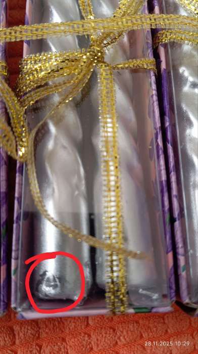 Фотография покупателя товара Набор свечей витых, 1.5×15 см, 2 шт., серебряный металлик - Фото 9