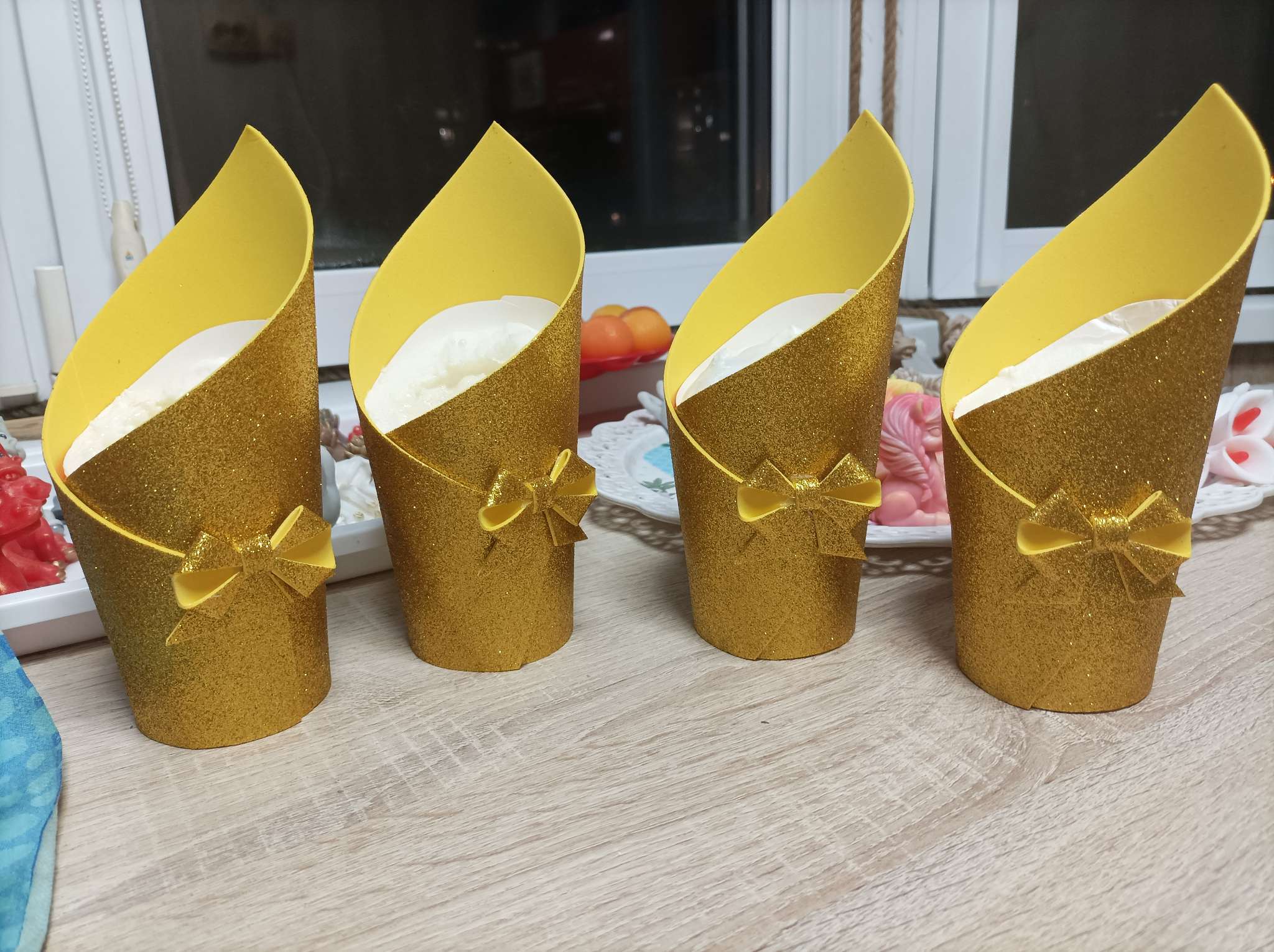 Фотография покупателя товара Фоамиран "Золотой блеск" 2 мм формат А4 (набор 5 листов) - Фото 1