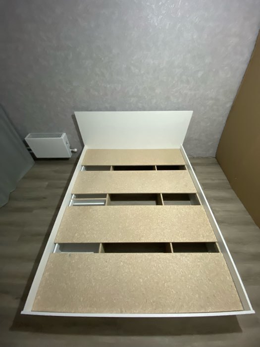 Фотография покупателя товара Кровать 900 с ящиками и основанием Мадера, с/м 900х2000, Белый - Фото 39