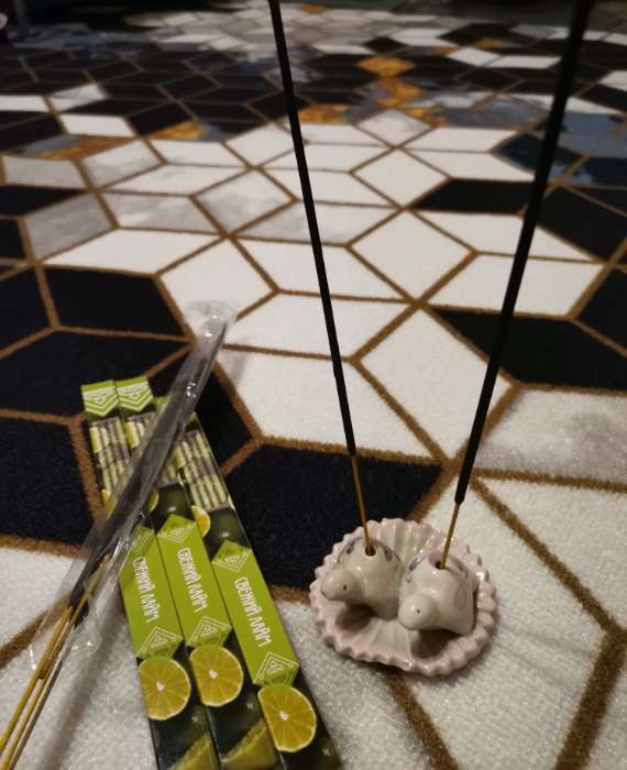 Фотография покупателя товара Благовония «Мысли Антистресс», 8 палочек - Фото 1