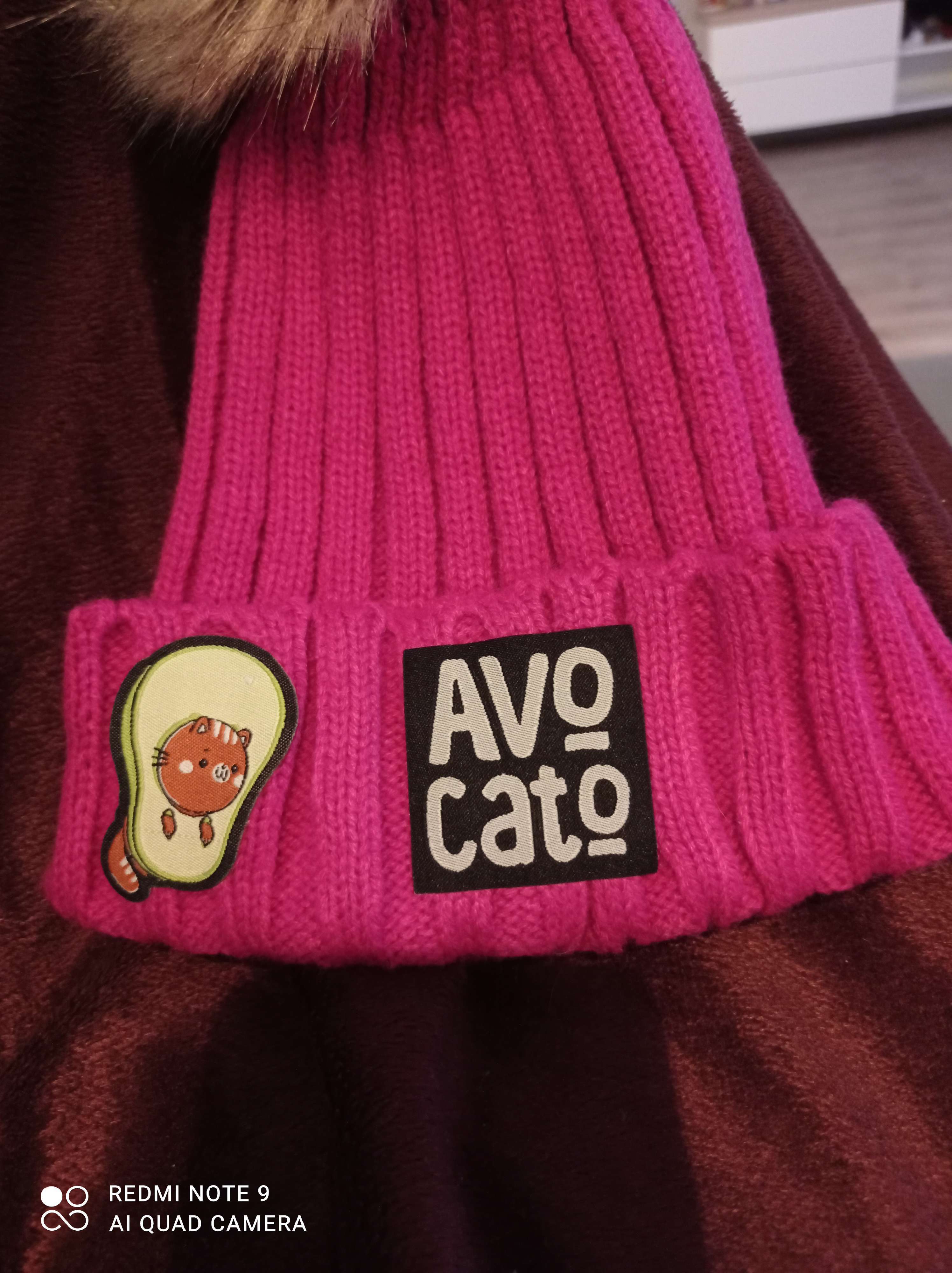 Фотография покупателя товара Женская шапка с помпоном Avocato - Фото 1