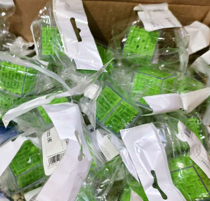 Фотография покупателя товара Головоломка «Лабиринт», зелёная, 1 шт. - Фото 1