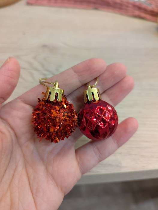 Фотография покупателя товара Ёлочные игрушки «Альянс», шары новогодние, d=2.5 см, набор 12 шт., серебристый/синий - Фото 2