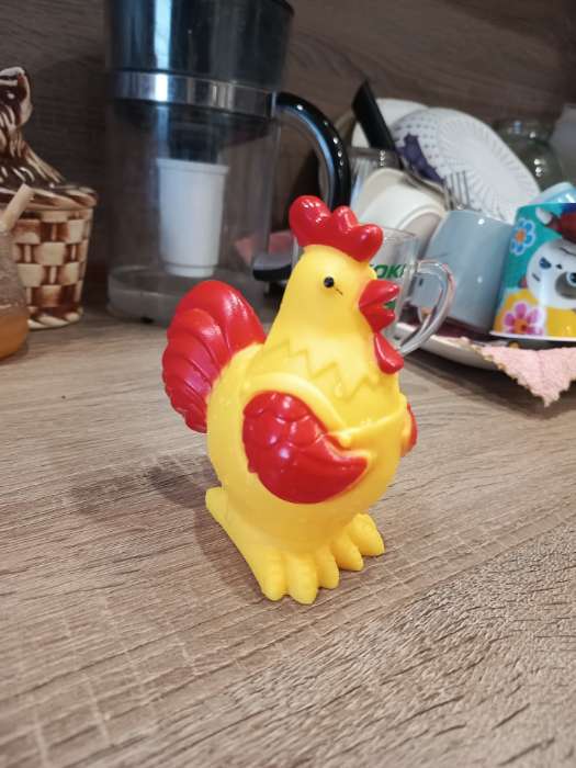 Фотография покупателя товара Резиновая игрушка для ванны Крошка Я «Щенок далматинец», 10 см, с пищалкой - Фото 1