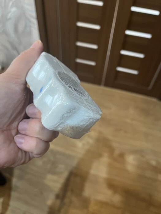 Фотография покупателя товара Бомбочка для ванн новогодняя «Елка плавающая с фейерверком», 150 г - Фото 2