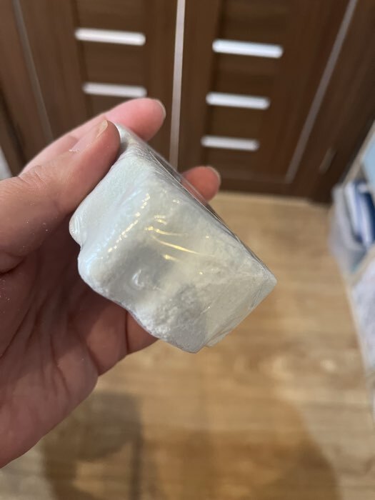 Фотография покупателя товара Бомбочка для ванн новогодняя «Елка плавающая с фейерверком», 150 г - Фото 4