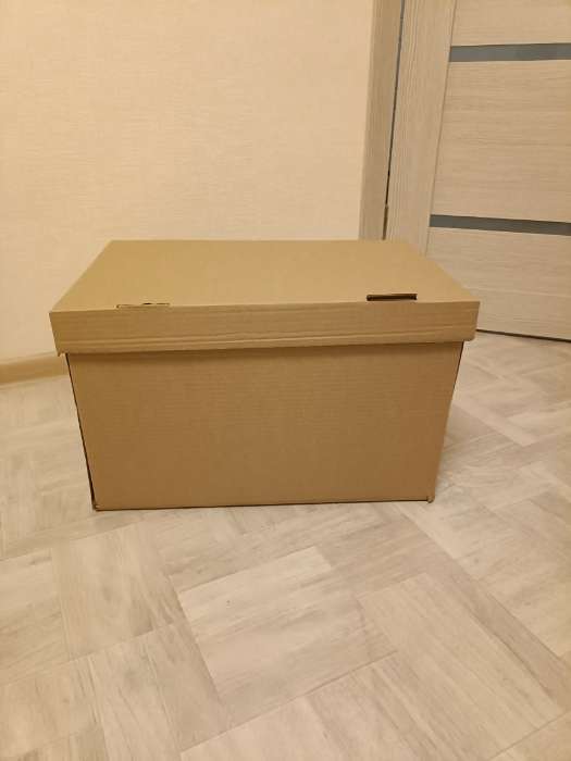 Фотография покупателя товара Коробка для хранения, офисная, крафт, 480×325×295 мм - Фото 12