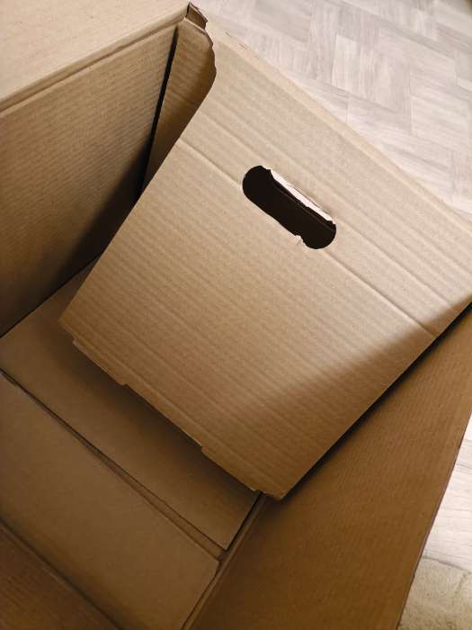 Фотография покупателя товара Коробка для хранения, офисная, крафт, 480×325×295 мм - Фото 17