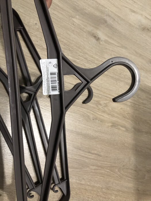 Фотография покупателя товара Плечики - вешалка для верхней одежды, размер 52-54, МИКС - Фото 1