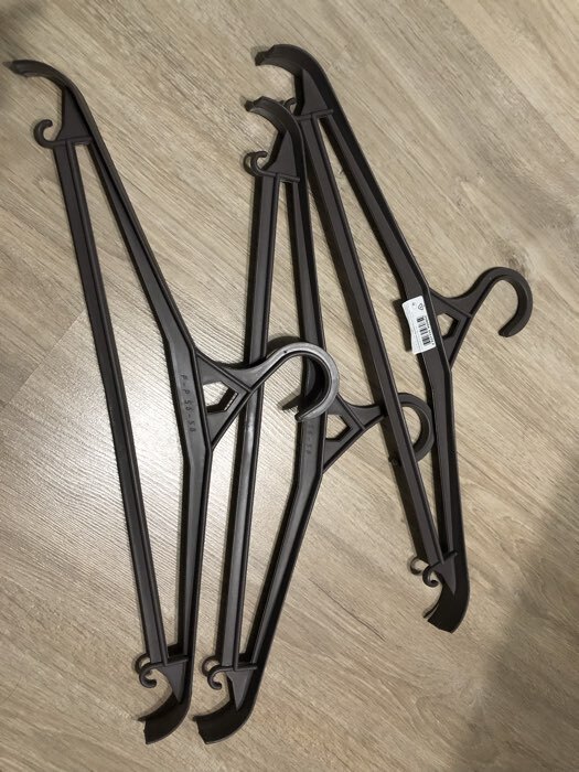 Фотография покупателя товара Плечики - вешалка для верхней одежды, размер 52-54, МИКС - Фото 2