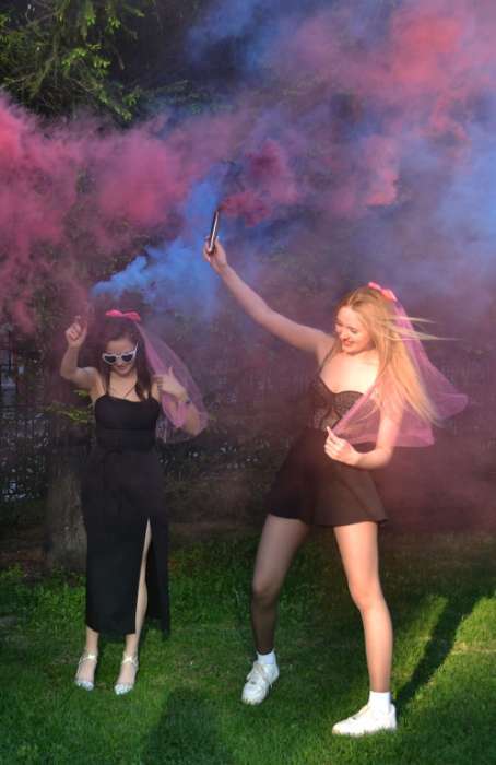 Фотография покупателя товара Цветной дым малиновый, заряд 0.8 дюйм, ОПТИ, средняя интенсивность, 60 сек - Фото 1