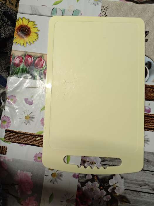 Фотография покупателя товара Доска разделочная Альт-Пласт, 32×20 см, пластик, МИКС - Фото 2