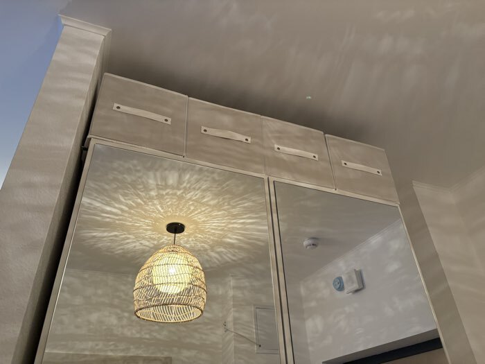 Фотография покупателя товара Короб стеллажный для хранения LaDо́m, 25×25×25 см, чёрный - Фото 1