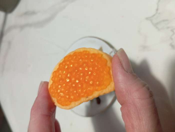 Фотография покупателя товара Силиконовый молд, форма для заливки «Багет с икрой», 5.5×3.7 см, МИКС - Фото 2