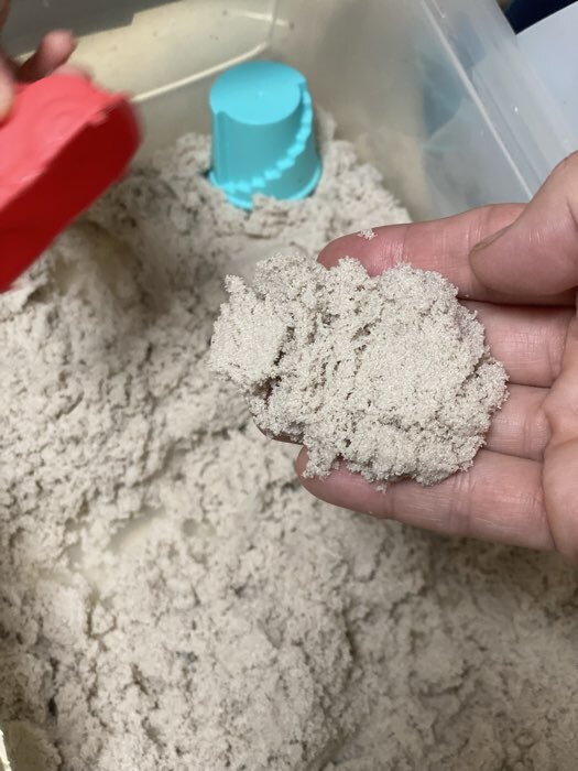 Фотография покупателя товара Радужный песок (кинетический) 1 кг Пт-026 - Фото 1