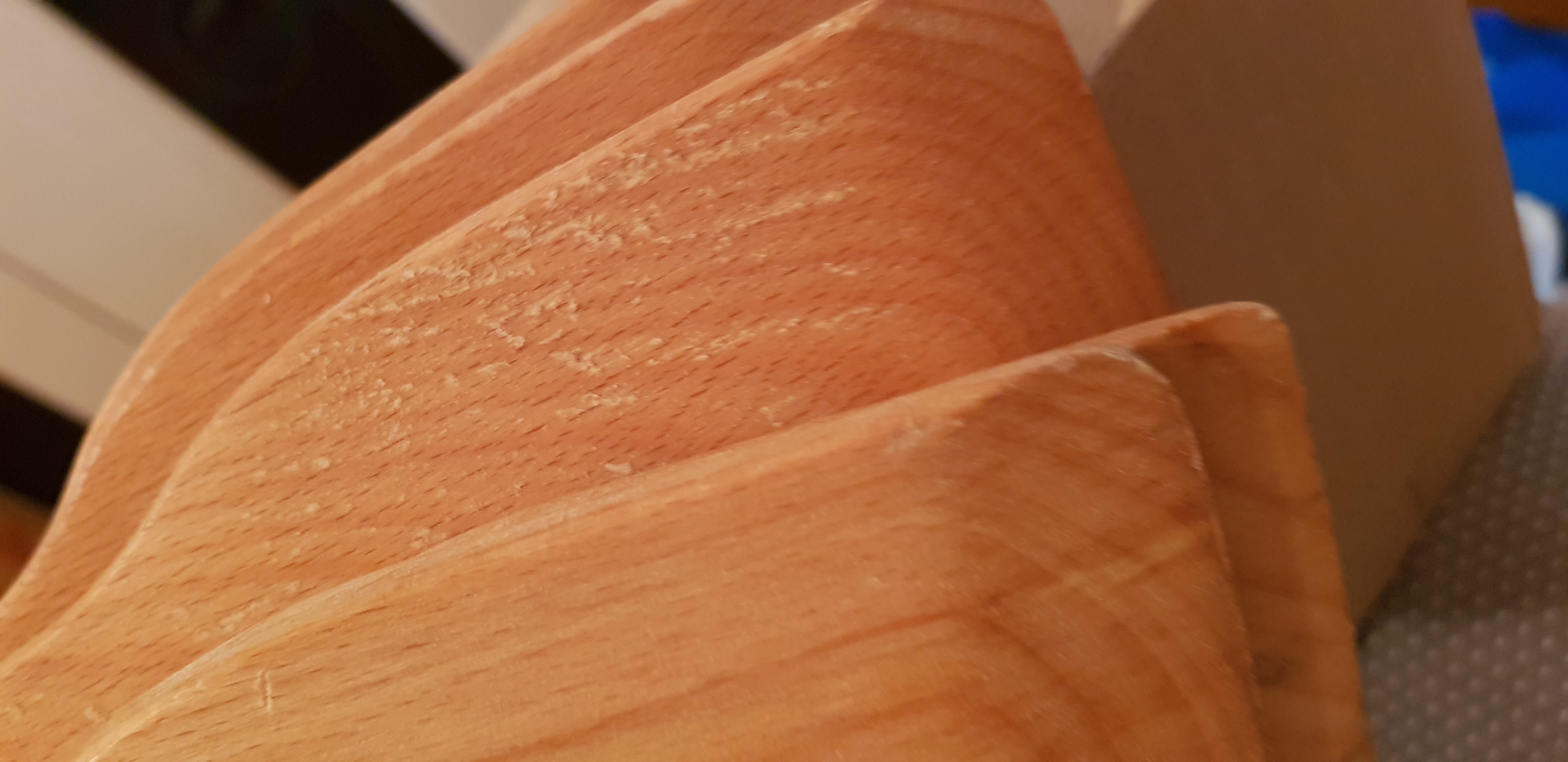 Фотография покупателя товара Лопатка деревянная "Хозяйская", большая, 45,5 см, бук-премиум - Фото 4