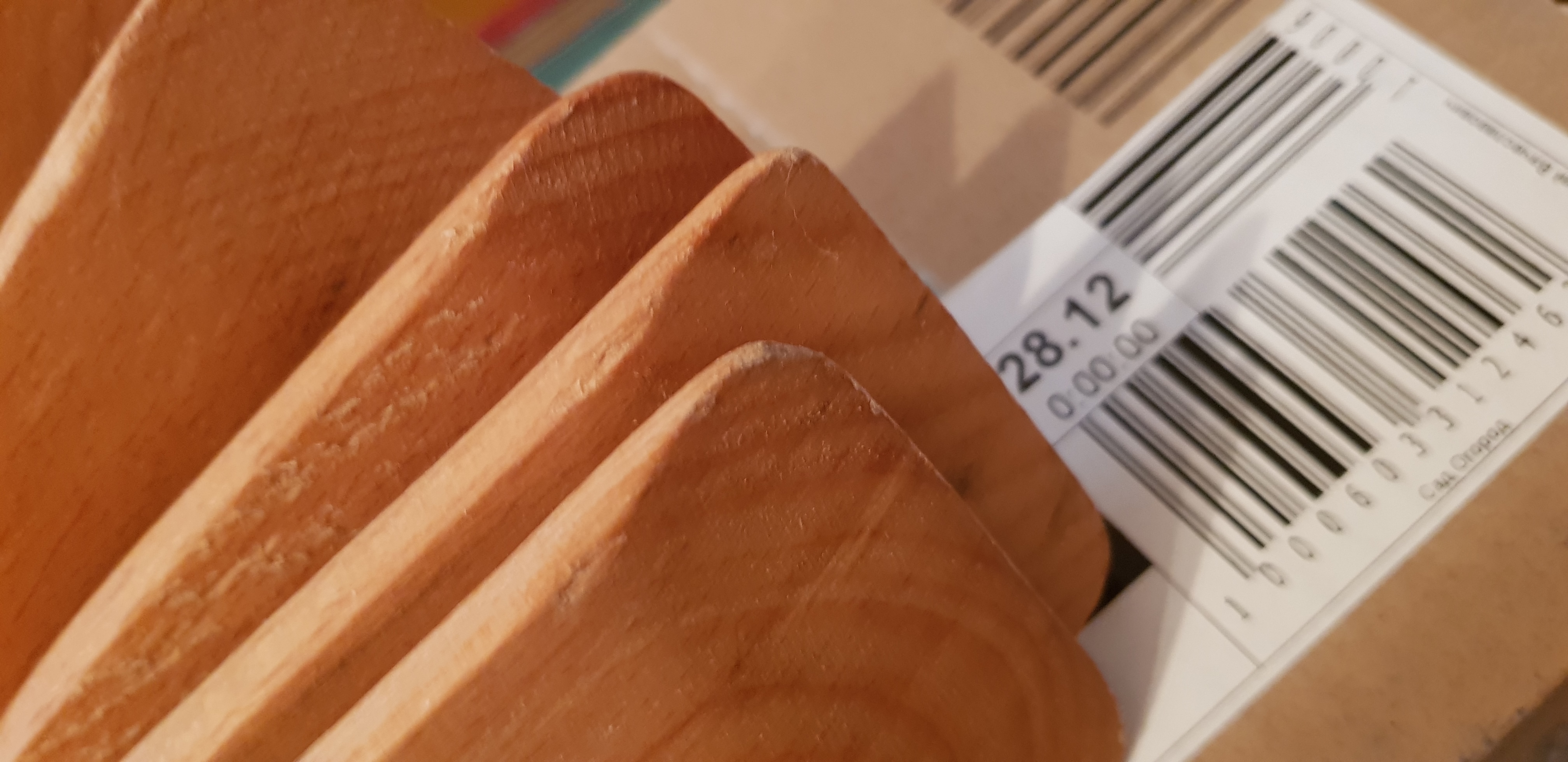 Фотография покупателя товара Лопатка деревянная "Хозяйская", большая, 45,5 см, бук-премиум - Фото 2