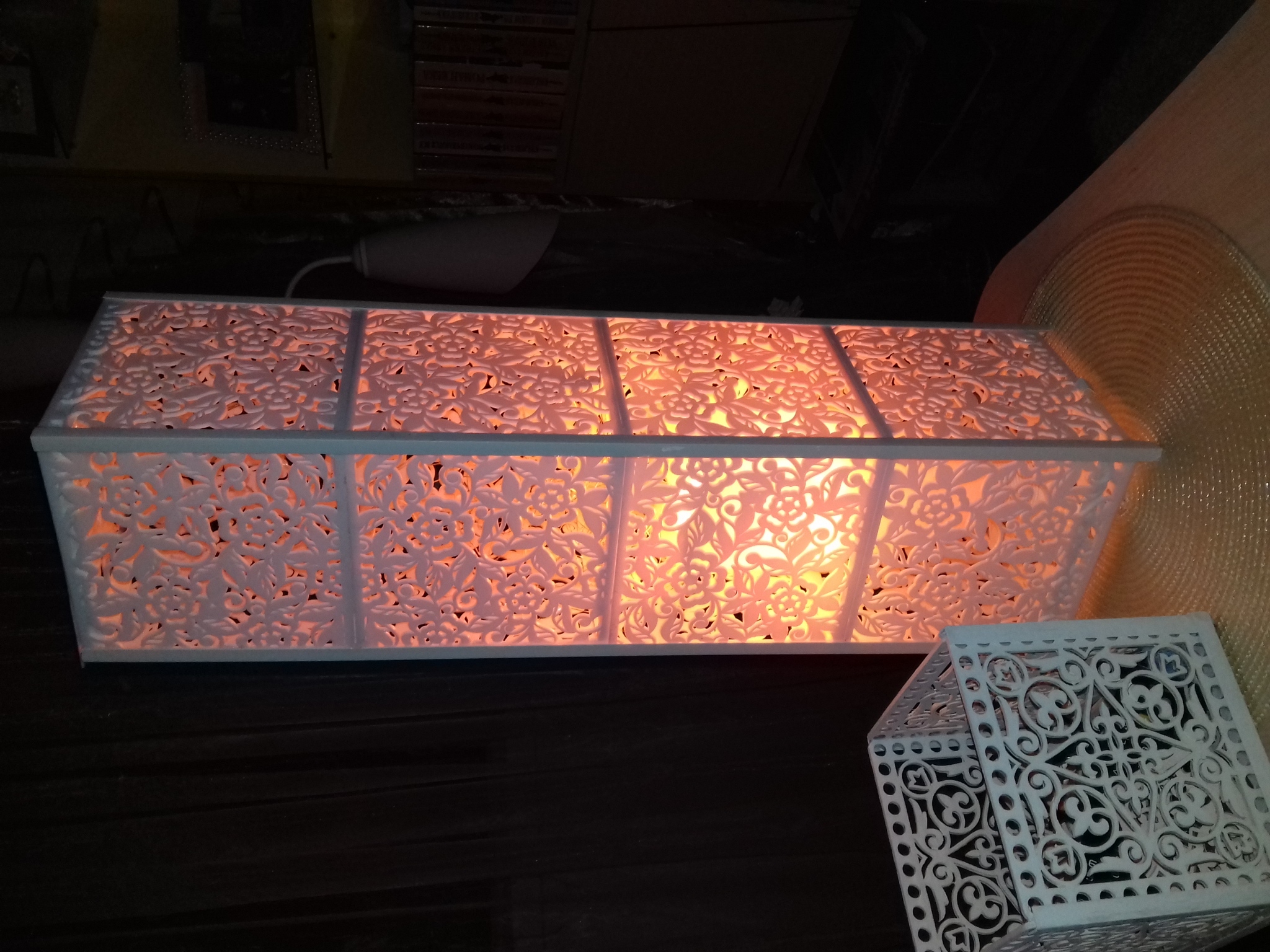 Фотография покупателя товара Световой прибор «Шишка» 5 см, Е27, 2 режима, свечение RGB/тёплое белое - Фото 2