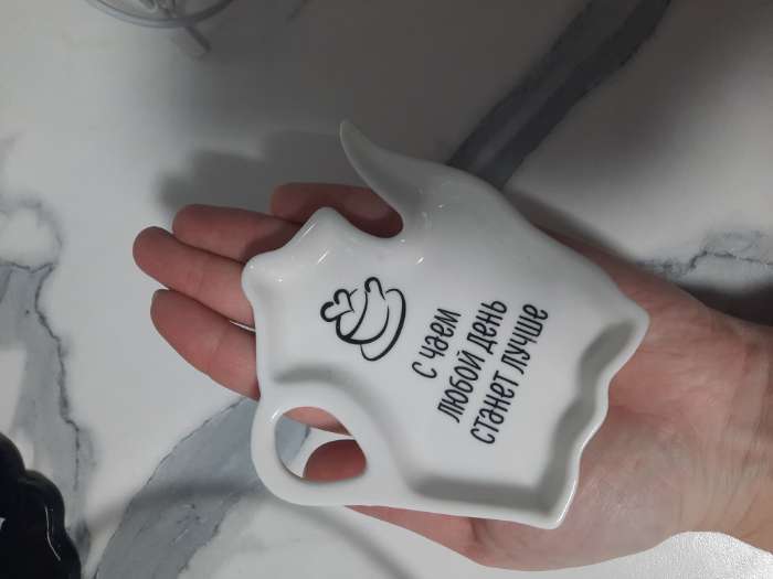 Фотография покупателя товара Подставка под чайные пакетики «Супер мама», 9.5×10 см - Фото 2