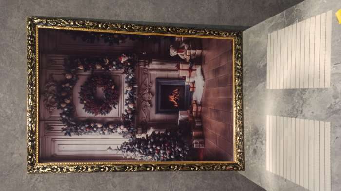 Фотография покупателя товара Рама для картин (зеркал) 60×90×4 см, дерево «Версаль», золотая - Фото 1