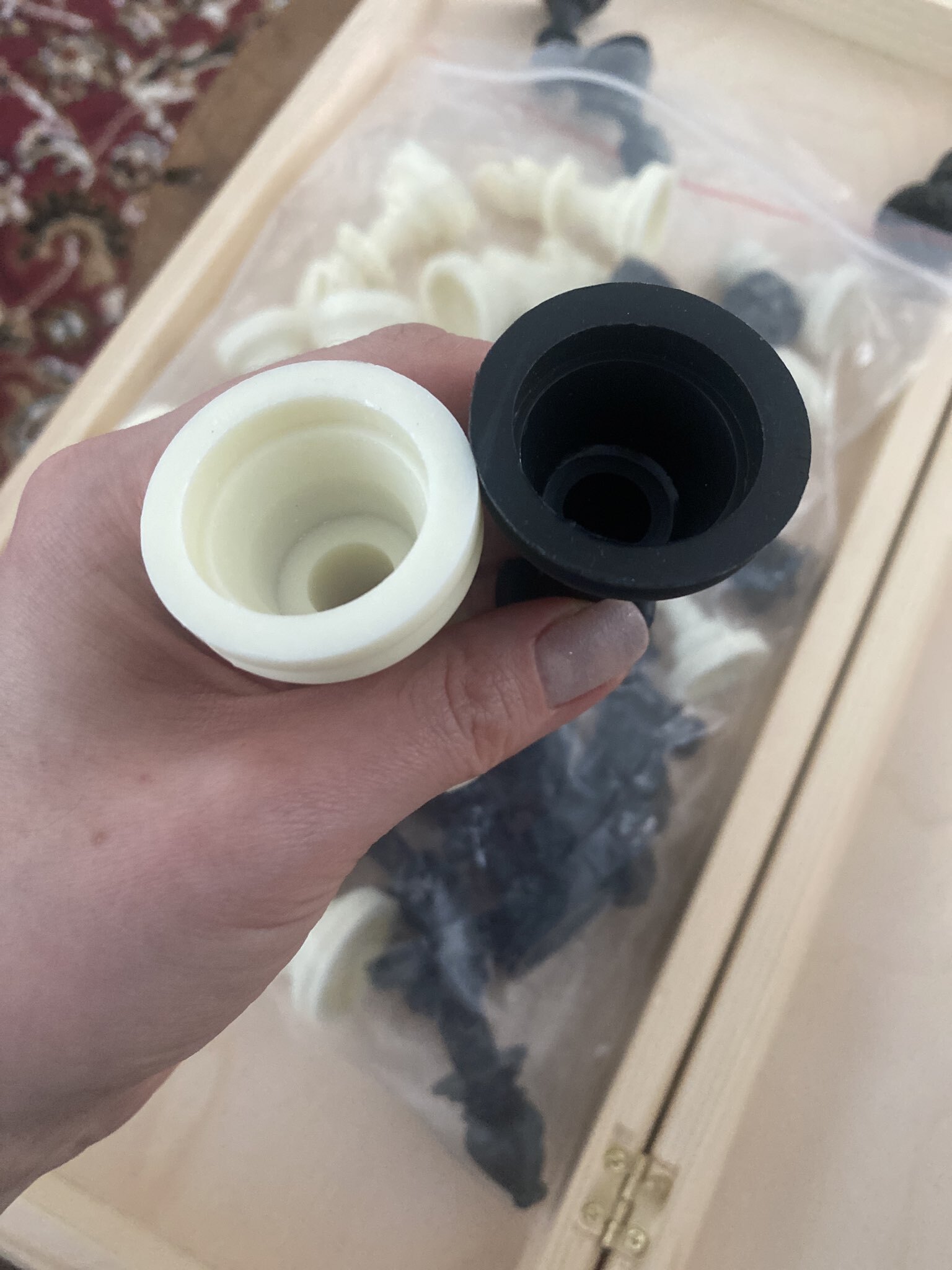 Фотография покупателя товара Шахматы гроссмейстерские «Турнирные», доска 43×43 см - Фото 1