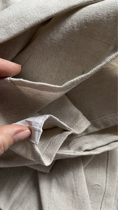 Фотография покупателя товара Комплект штор для кухни с подхватами Доляна My magic kitchen, 149×180±3 см - 2 шт., рогожка 160 г/м - Фото 2