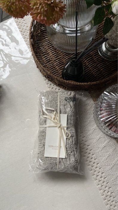 Фотография покупателя товара Полотенце кухонное SL HOME Linen collection, 35×55 см, лён 80%, хлопок 20%, 265 г/м² - Фото 1