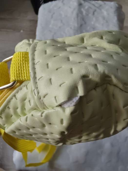 Фотография покупателя товара Сумка детская для девочки на молнии, лимонная - Фото 1